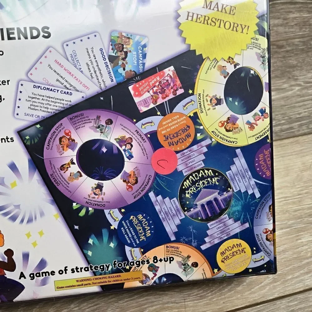 New Madam President Game - for future female leaders! Limited Inaugural Edition